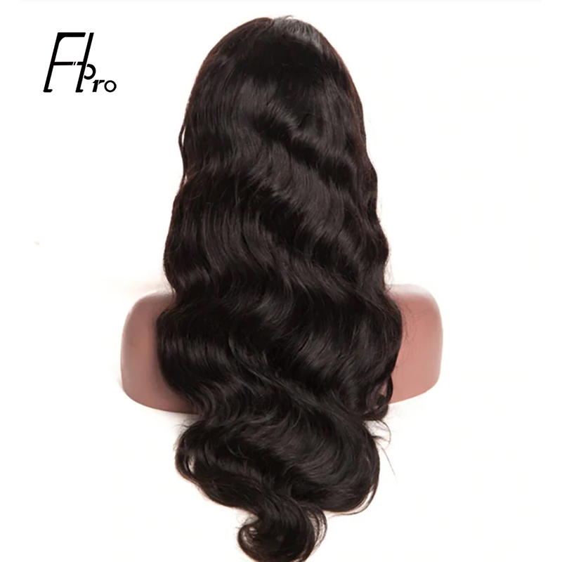 Wholesale 13x6 Lace Front Wig Free Part Hair Body Wave Natural Color